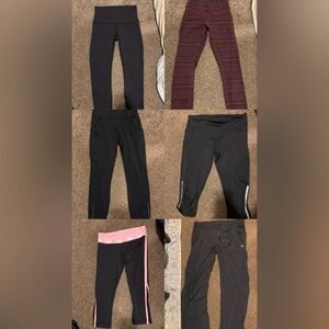 Lot sz 8 womens lululemon bottoms